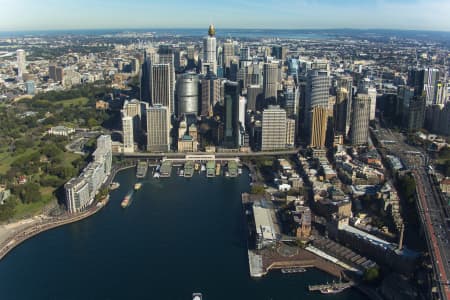 Aerial Image of CIRCULAR QUAY