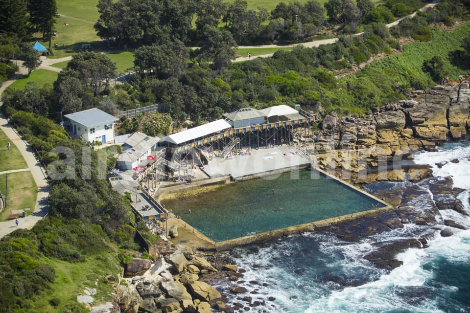 Aerial Image of Coogee Bathers
