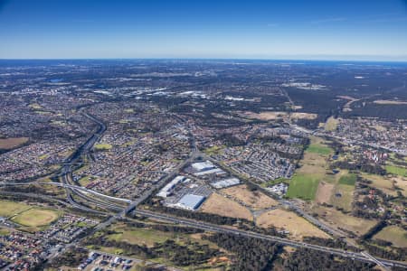 Aerial Image of CASULA CROSSROADS