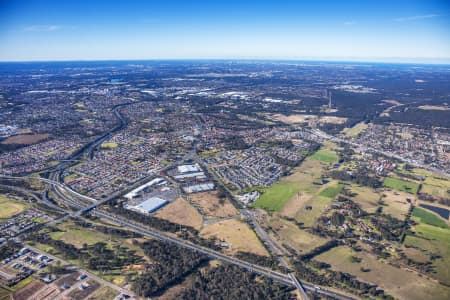 Aerial Image of CASULA CROSSROADS