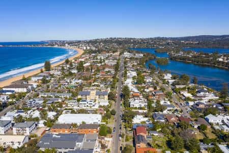 Aerial Image of LAGOON STREET NARRABEEN