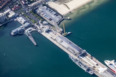 Aerial Image of MELBOURNE\'S STATION PIER