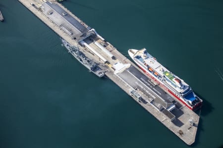 Aerial Image of MELBOURNE\'S STATION PIER