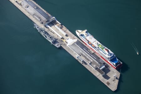 Aerial Image of MELBOURNE\'S STATION PIER