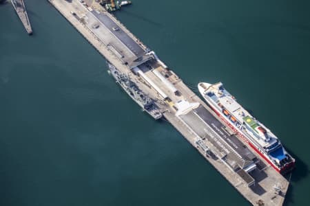 Aerial Image of MELBOURNE\'S STATION PIER