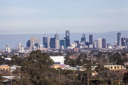 Aerial Image of MELBOURNE FROM BRUNSWICK