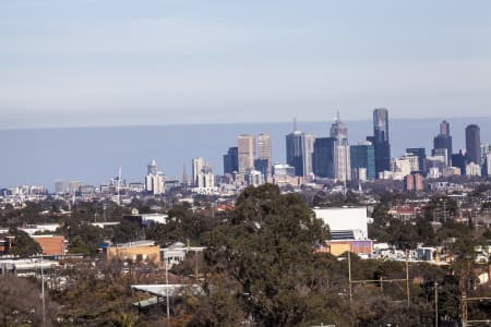 Aerial Image of MELBOURNE FROM BRUNSWICK