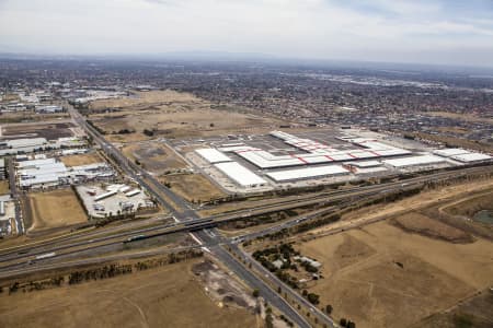 Aerial Image of MELBOURNE WHOLESALE FRUIT, VEGETABLE AND FLOWER MARKET