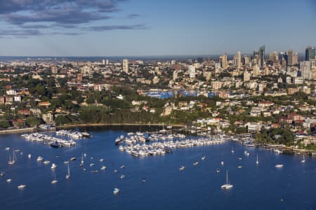 Aerial Image of POINT PIPER