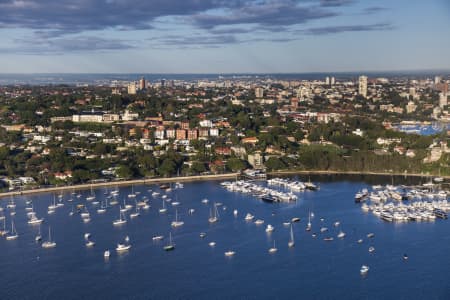 Aerial Image of POINT PIPER