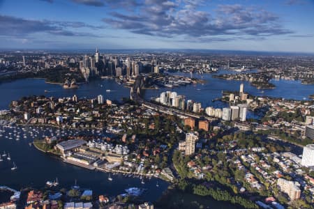 Aerial Image of KIRRIBILLI