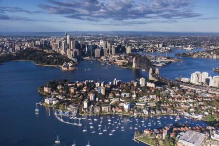 Aerial Image of KIRRIBILLI