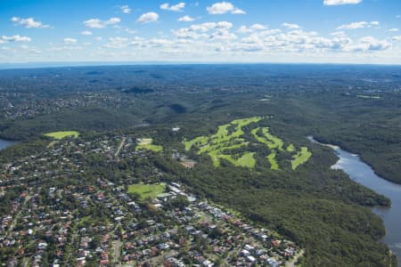 Aerial Image of WAKEHURST GOLF CLUB