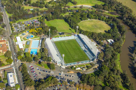 Aerial Image of PIRTEK STADIUM PARRAMATTA