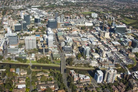 Aerial Image of PARRAMATTA CBD