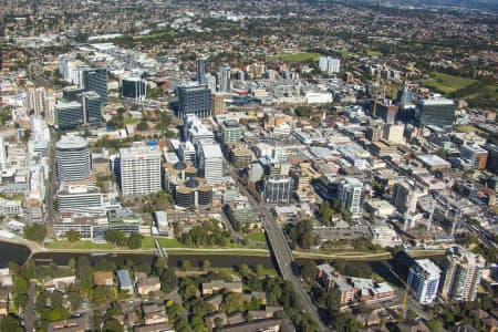 Aerial Image of PARRAMATTA CBD