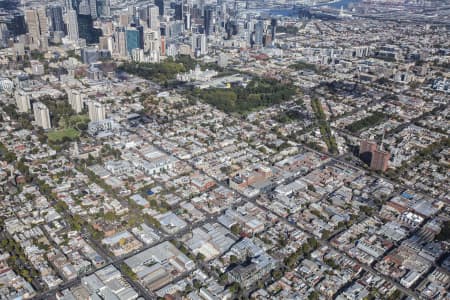 Aerial Image of JOHNSON STREET, FITZROY