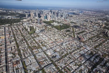 Aerial Image of JOHNSON STREET, FITZROY