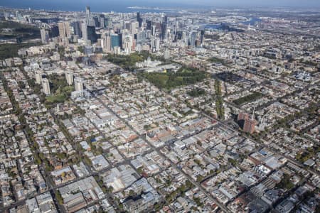 Aerial Image of JOHNSON STREET, FITZROY