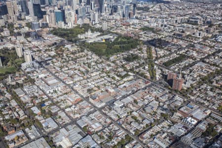 Aerial Image of JOHNSON STREET, FITZROY