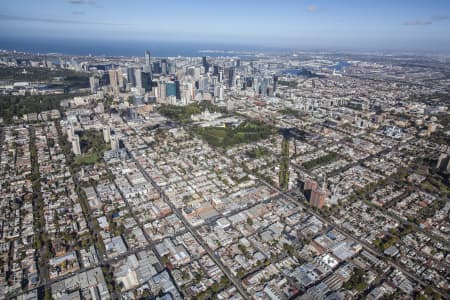 Aerial Image of JOHNSON STREET, FITZROY