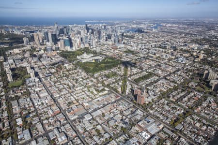 Aerial Image of JOHNSON STREET, FITZROY