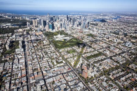 Aerial Image of JOHNSON STREET, FITZROY