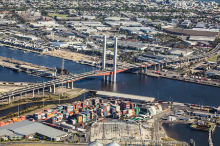 Aerial Image of THE BOLTE BRIDGE