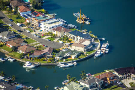 Aerial Image of SYLVANIA WATERS