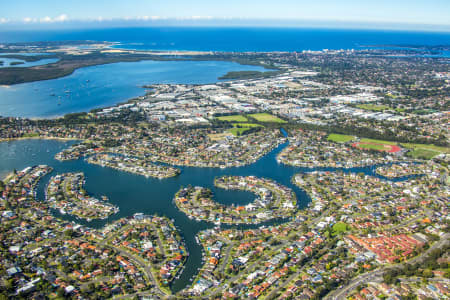 Aerial Image of SYLVANIA WATERS