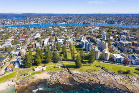 Aerial Image of CRONULLA SHELLY BEACH
