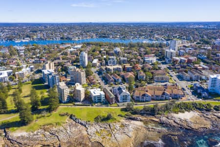 Aerial Image of CRONULLA SHELLY BEACH