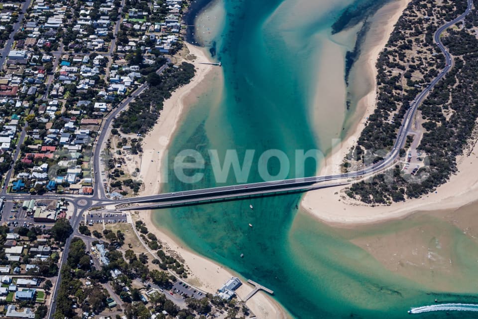 Aerial Image of Barwon Heads In Victoria