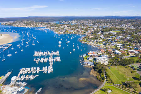 Aerial Image of CRONULLA WHARF