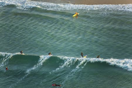 Aerial Image of SURFING SERIES - BONDI DAWN
