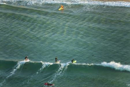 Aerial Image of SURFING SERIES - BONDI DAWN