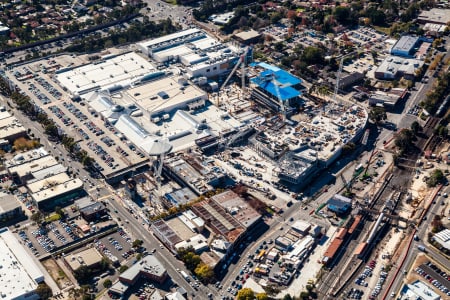 Aerial Image of EASTLAND SHOPPING CENTRE CONSTRUCTION