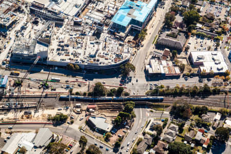 Aerial Image of EASTLAND SHOPPING CENTRE CONSTRUCTION