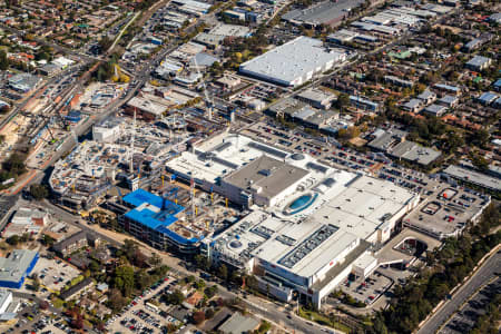 Aerial Image of EASTLAND SHOPPING CENTRE CONSTRUCTION