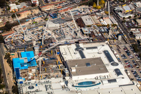 Aerial Image of EASTLAND SHOPPING CENTRE CONSTRUCTION