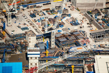 Aerial Image of EASTLAND SHOPPING CENTRE CONSTRUCTION