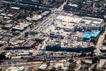 Aerial Image of EASTLAND SHOPPING CENTRE CONSTRUCTION