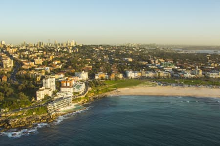 Aerial Image of ICEBERGS BONDI BEACH - DAWN