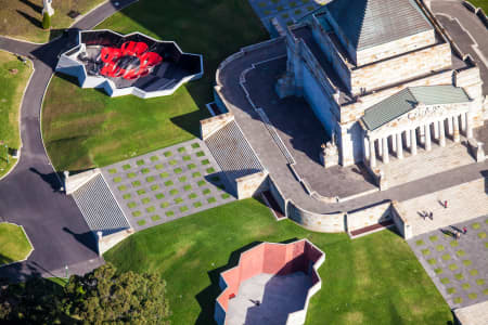Aerial Image of SHRINE OF REMEMBRANCE