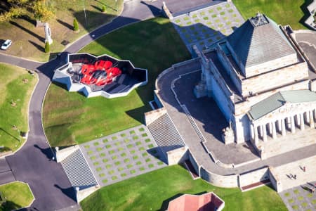 Aerial Image of SHRINE OF REMEMBRANCE
