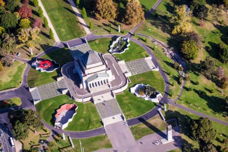 Aerial Image of SHRINE OF REMEMBRANCE