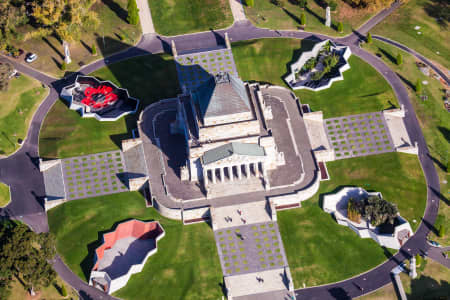 Aerial Image of SHRINE OF REMEMBRANCE