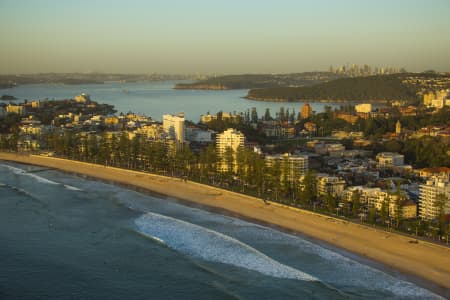 Aerial Image of SUNRISE NORTH STEYNE, MANLY DAWN