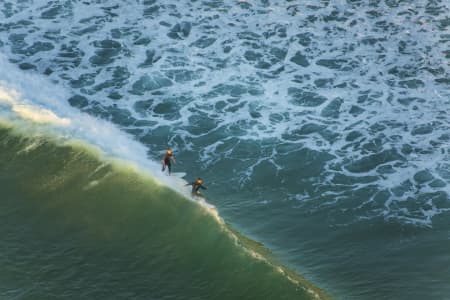 Aerial Image of SURFING SERIES - MANLY DAWN