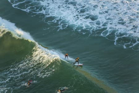 Aerial Image of SURFING SERIES - MANLY DAWN